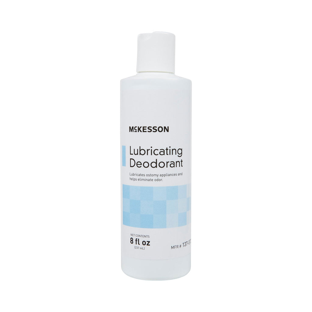 McKesson Lubricating Ostomy Appliance Deodorant, 8-ounce squeeze bottle 137-5721