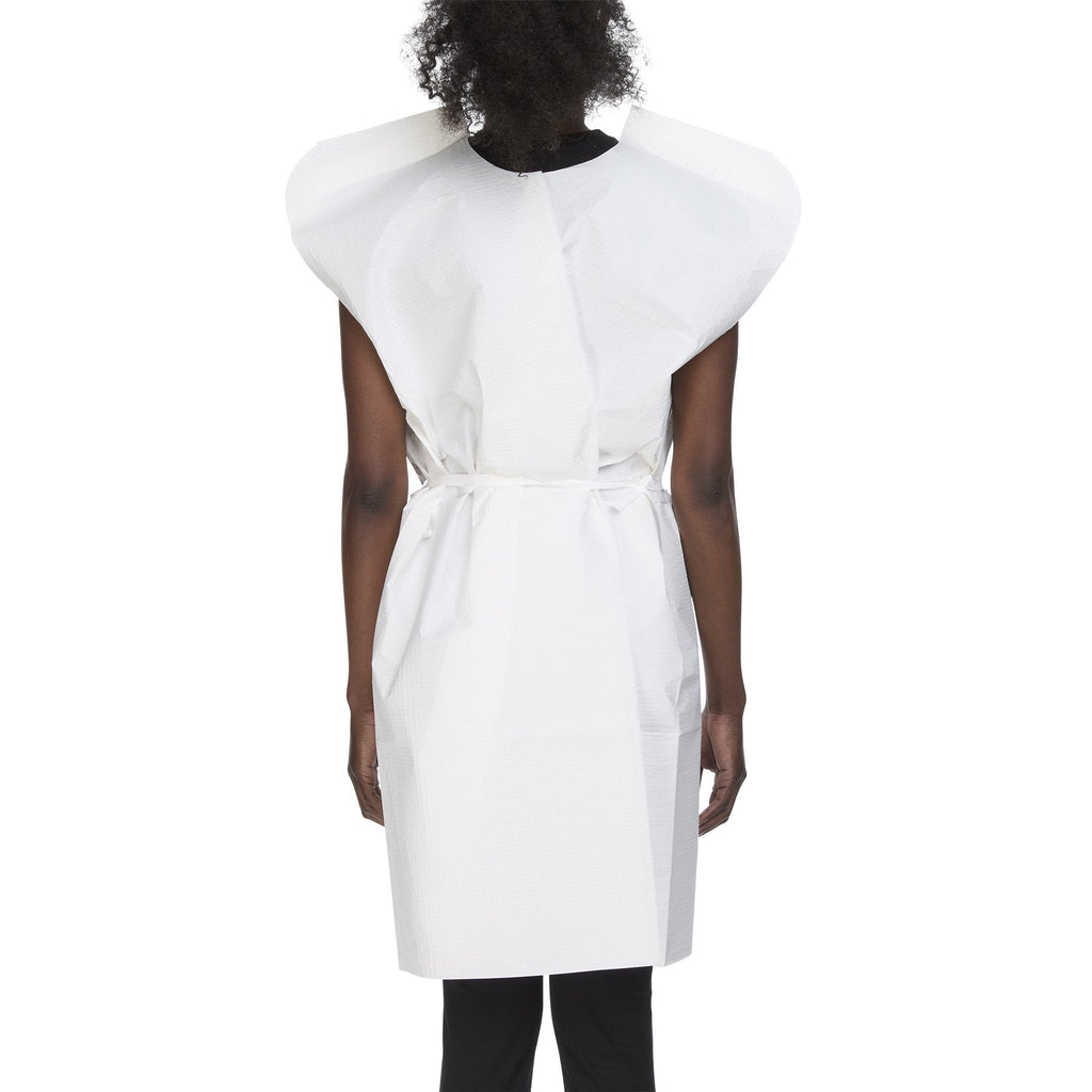 McKesson Patient Exam Gown, One Size Fits Most, White 18-840