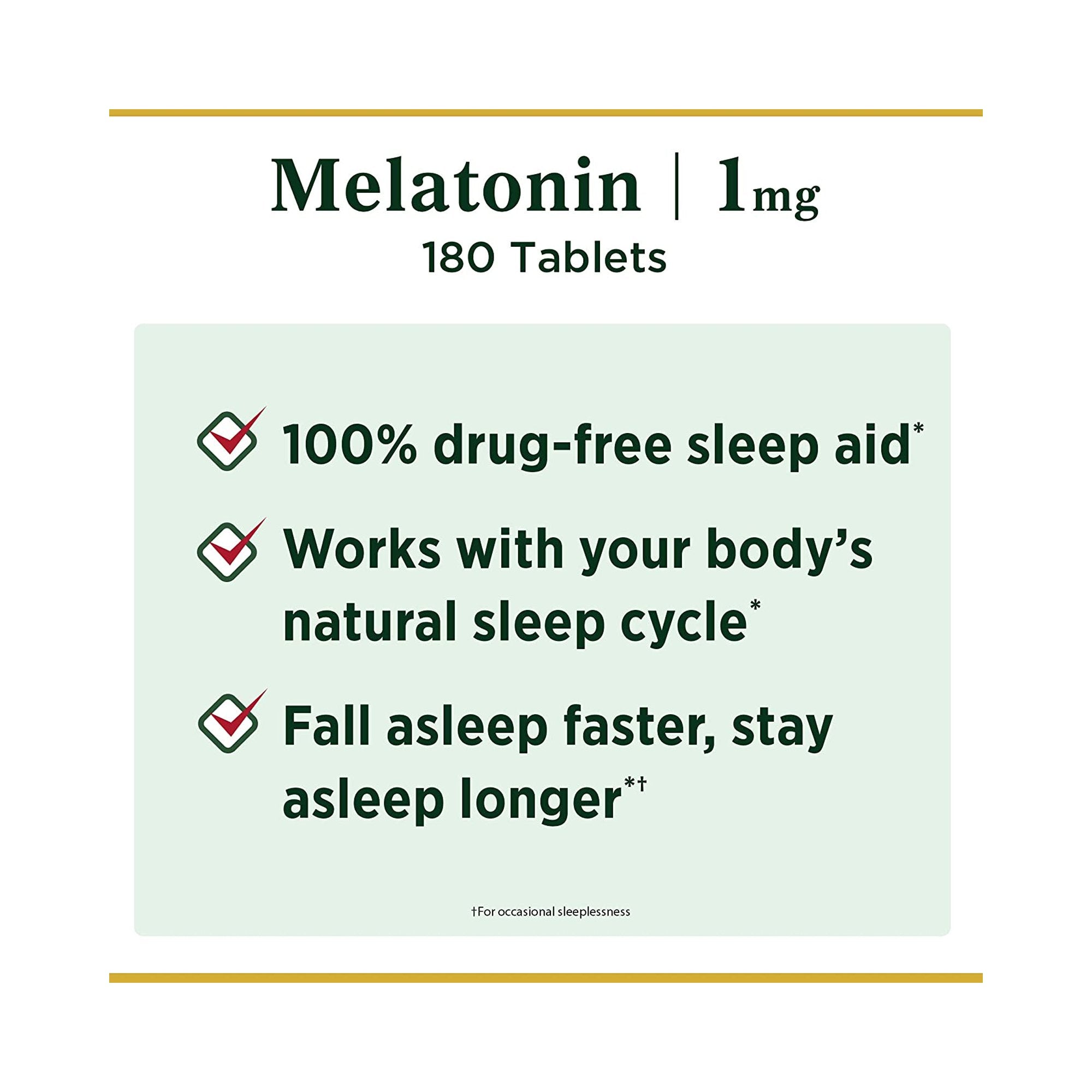 Nature's Bounty® Melatonin Natural Sleep Aid 07431202832