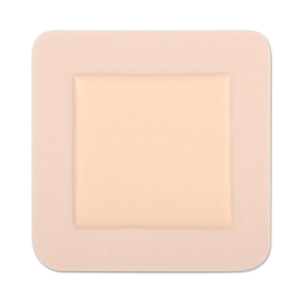 Optifoam® Adhesive with Border Foam Dressing, 4½ x 4½ Inch MSC1044EP
