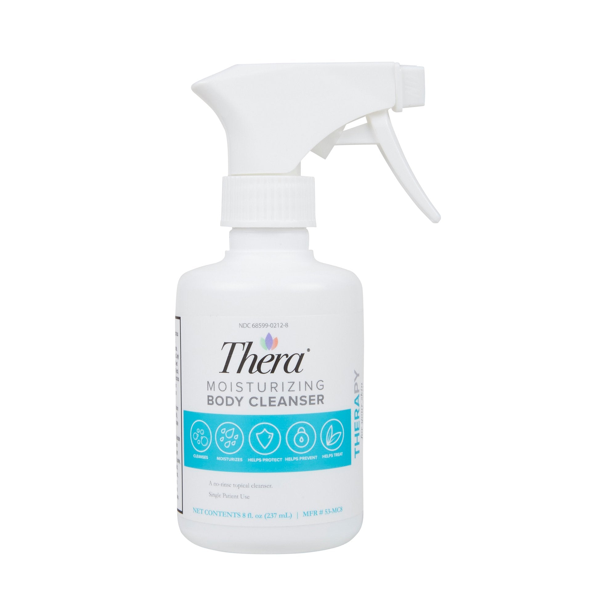 McKesson Thera® Moisturizing Body Cleanser, 8-ounce pump bottle 53-MC8