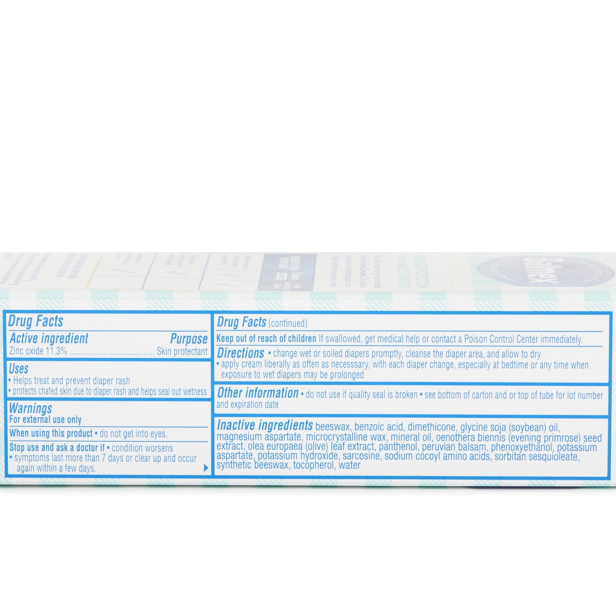 Balmex® Zinc Oxide Complete Diaper Rash Cream, 4-ounce tube 4100
