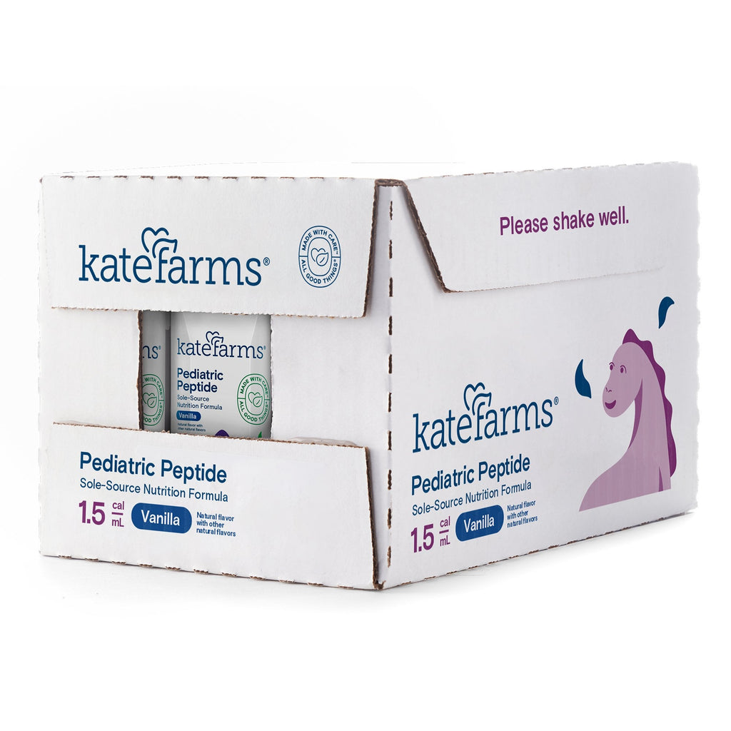 Kate Farms® Pediatric Peptide 1.5 Sole-Source Nutrition Formula, Vanilla 851823006201