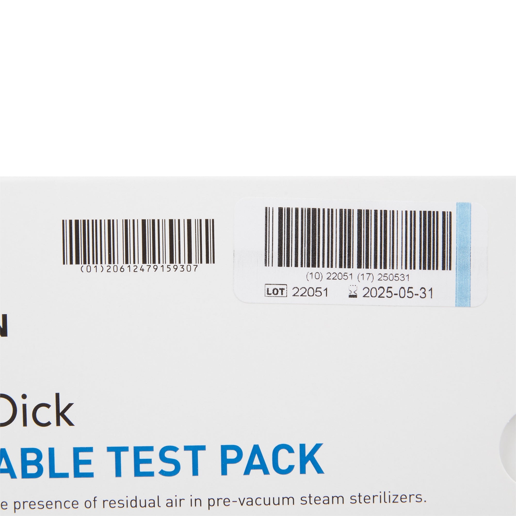 McKesson Sterilization Bowie-Dick Test Pack 73-SBD030