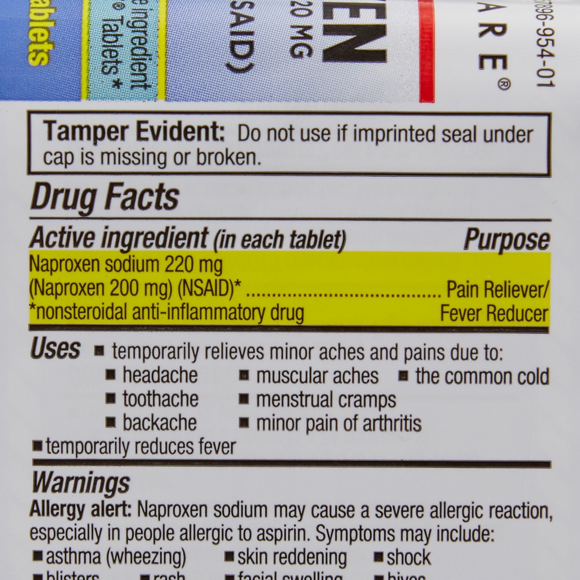 Geri-Care Naproxen Sodium Pain Relief 951-01-GCP