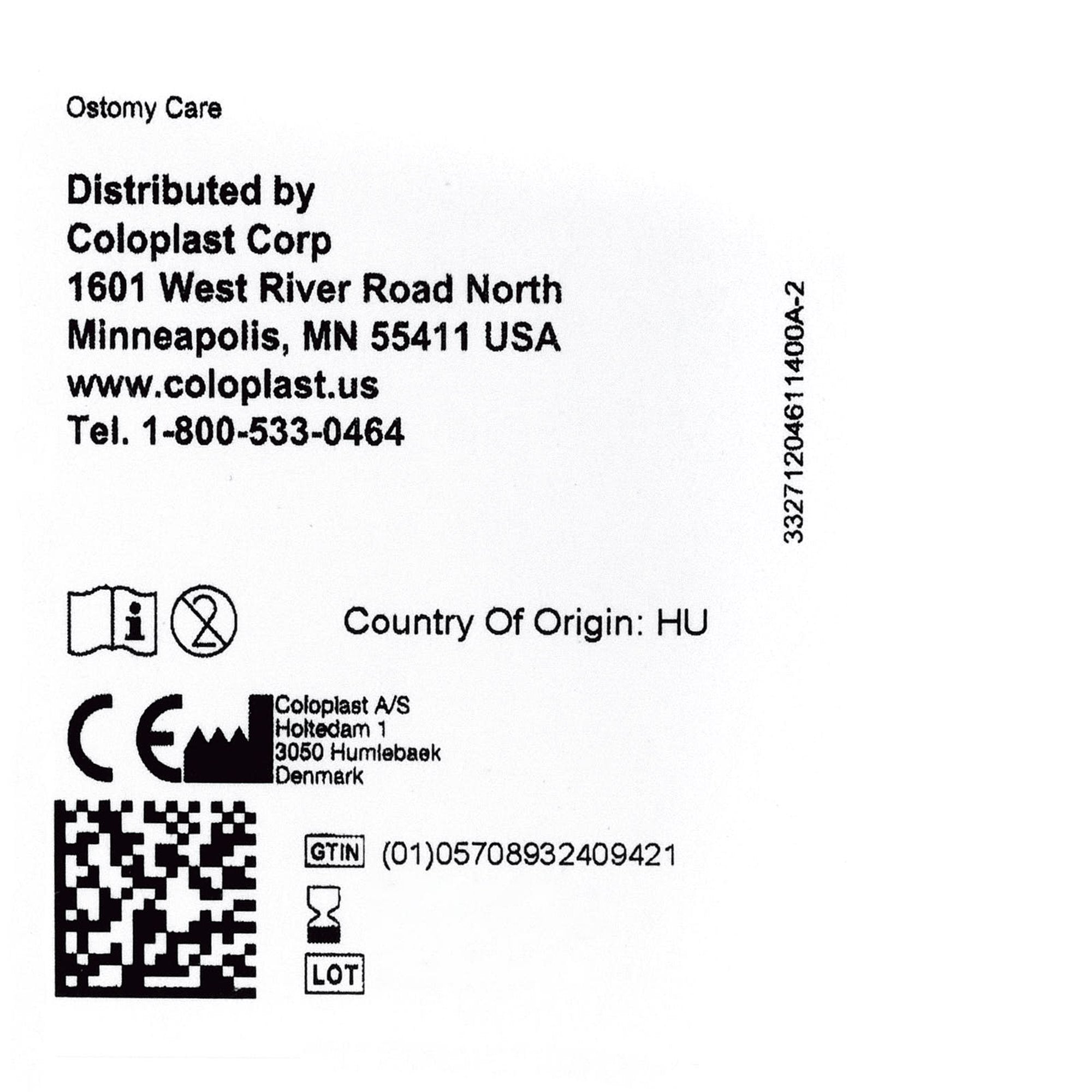 Ostomy Seal Brava® Thin 3/4 Inch (18mm) Stoma 2-1/4 Inch (57 mm) 12036