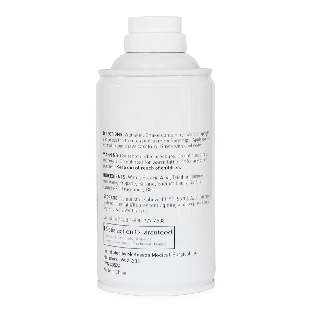 McKesson Shaving Cream, 11 oz Aerosol Can 16-SCF11