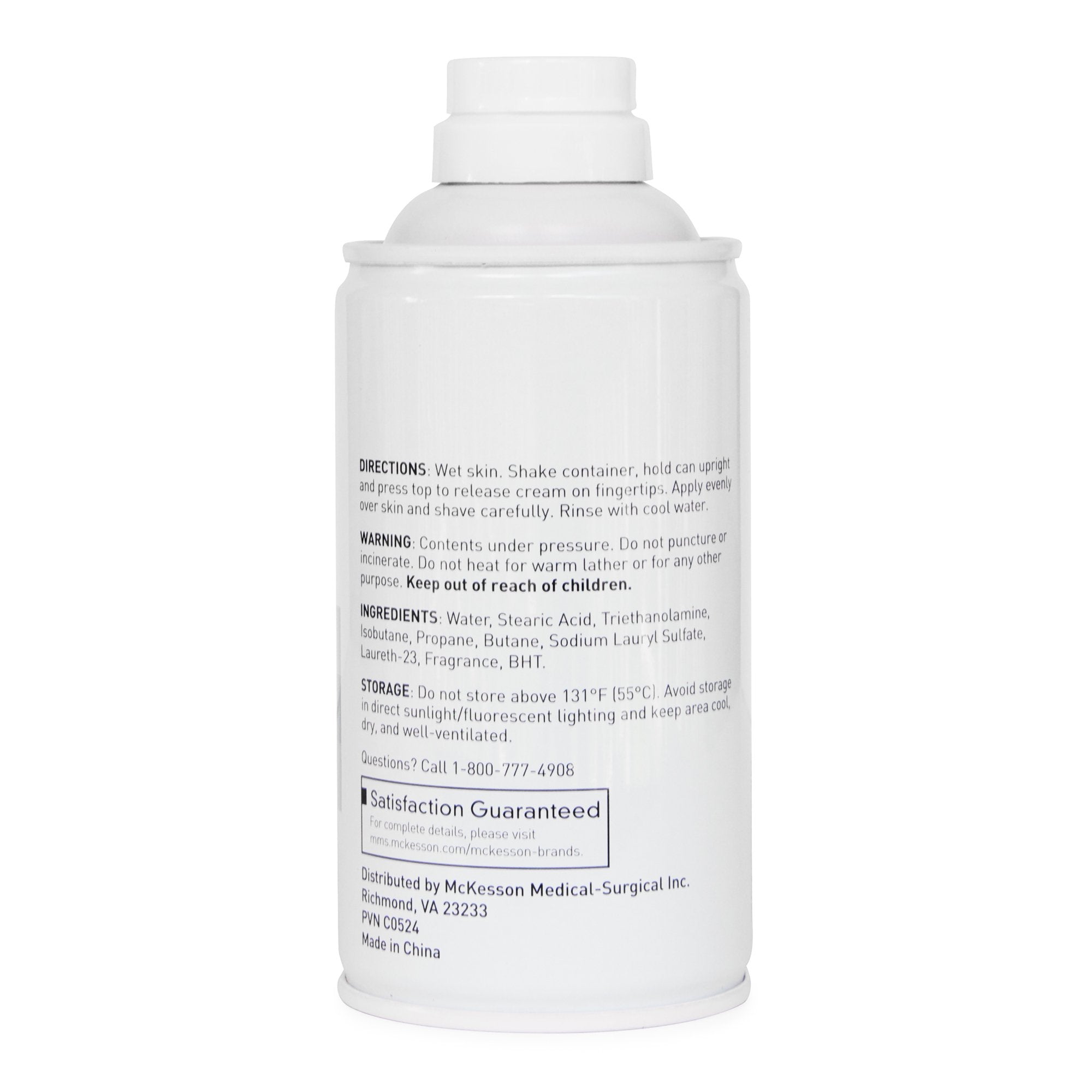 McKesson Shaving Cream, 11 oz Aerosol Can 16-SCF11