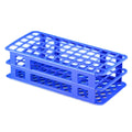 Globe® Scientific 456500 Series Test Tube Rack, 16/17mm, 60-Place, Blue 456504