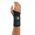 Wrist Support ProFlex® 670 Ambidextrous Double Strap Neoprene Left or Right Hand Black Medium 16623