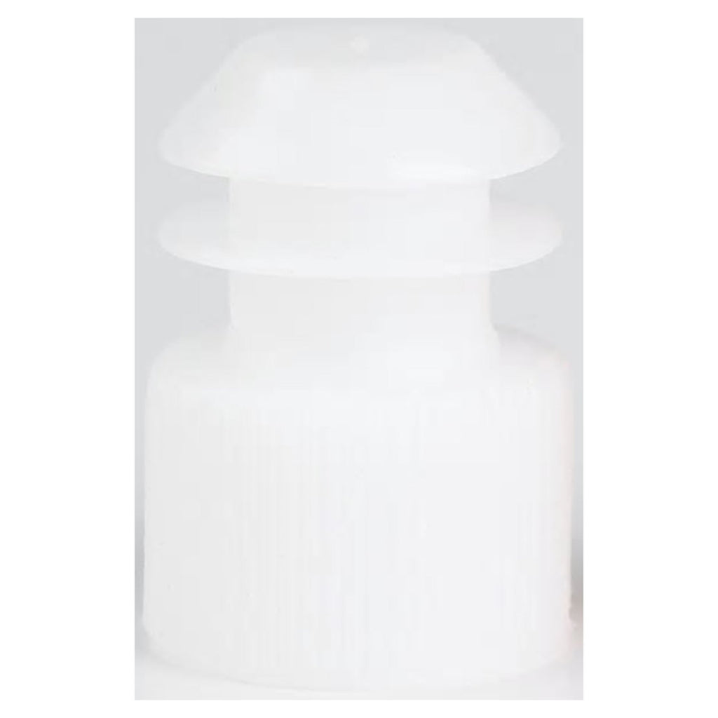 McKesson Tube Closure Flanged Plug Cap White Polyethylene 1000 per Bag 177-118240W