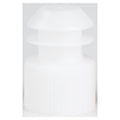 McKesson Tube Closure Flanged Plug Cap White Polyethylene 1000 per Bag 177-118240W