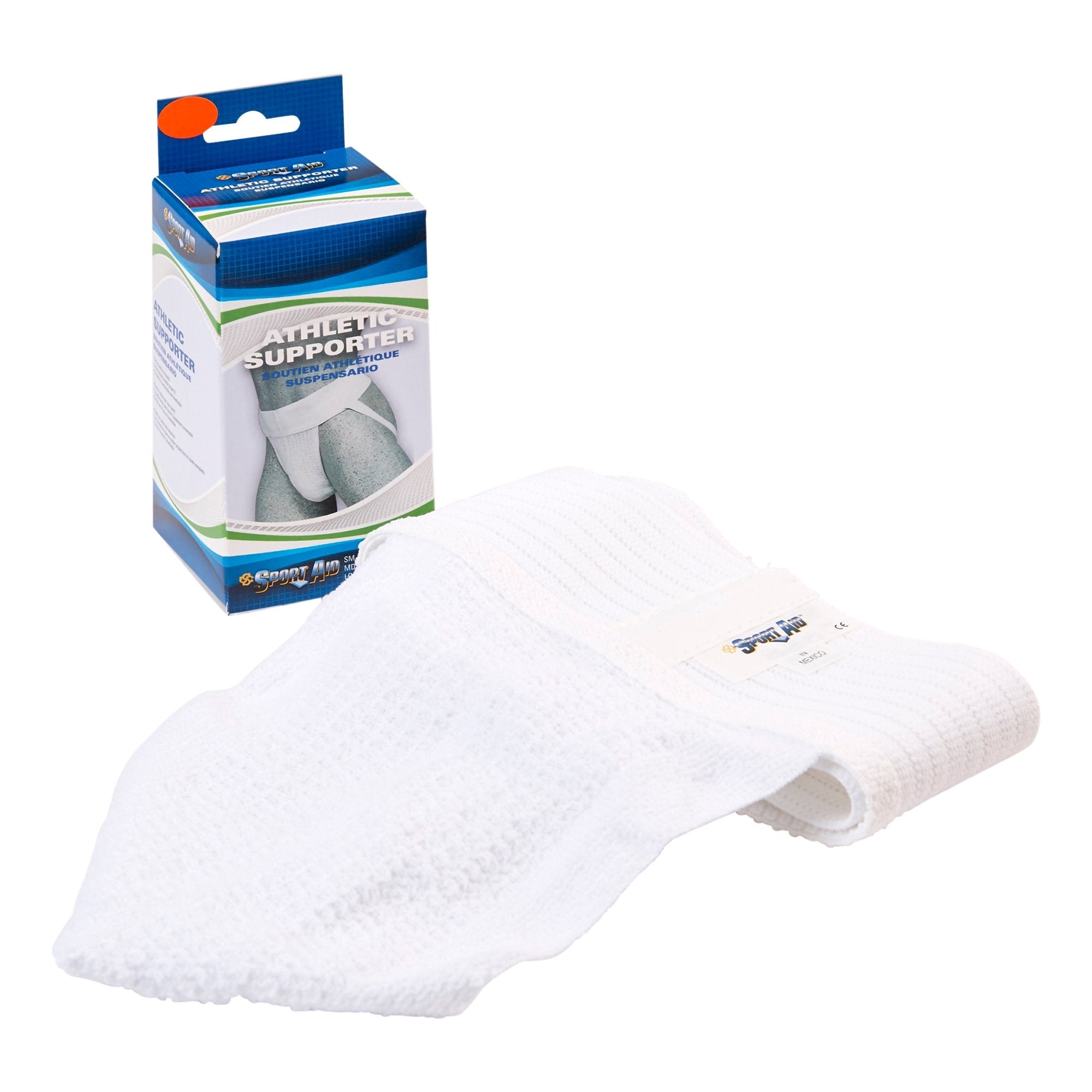Scott Specialties Sport Aid Athletic Supporter, Large SA1503 WHI LG, 1 Each