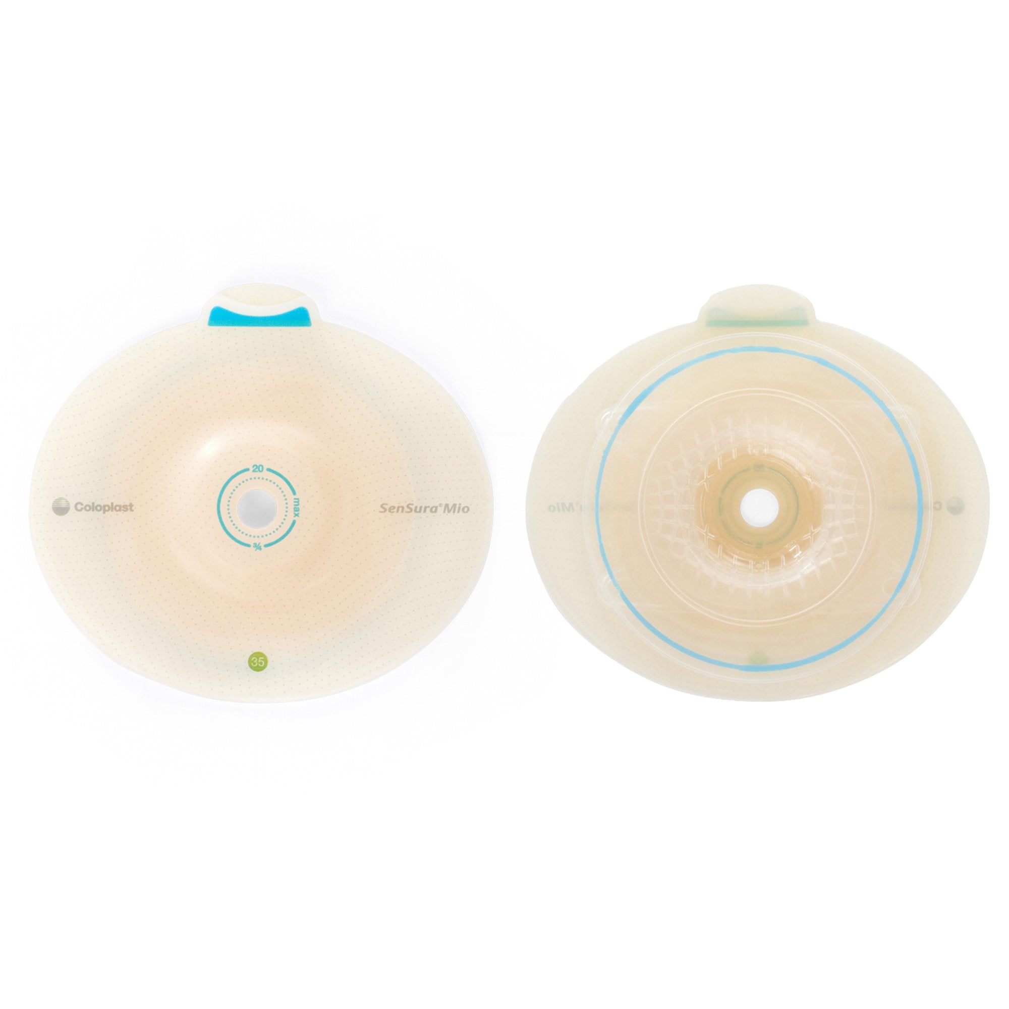 SenSura® Mio Flex Convex Light Ostomy Barrier, Trim to Fit 15 – 30 mm, Red Match 16481