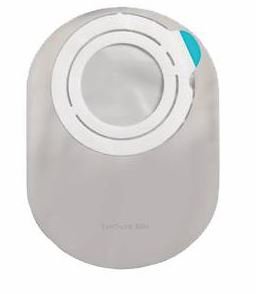 SenSura® Mio Flex 2-Piece Transparent Ostomy Pouch, Green Match 12203