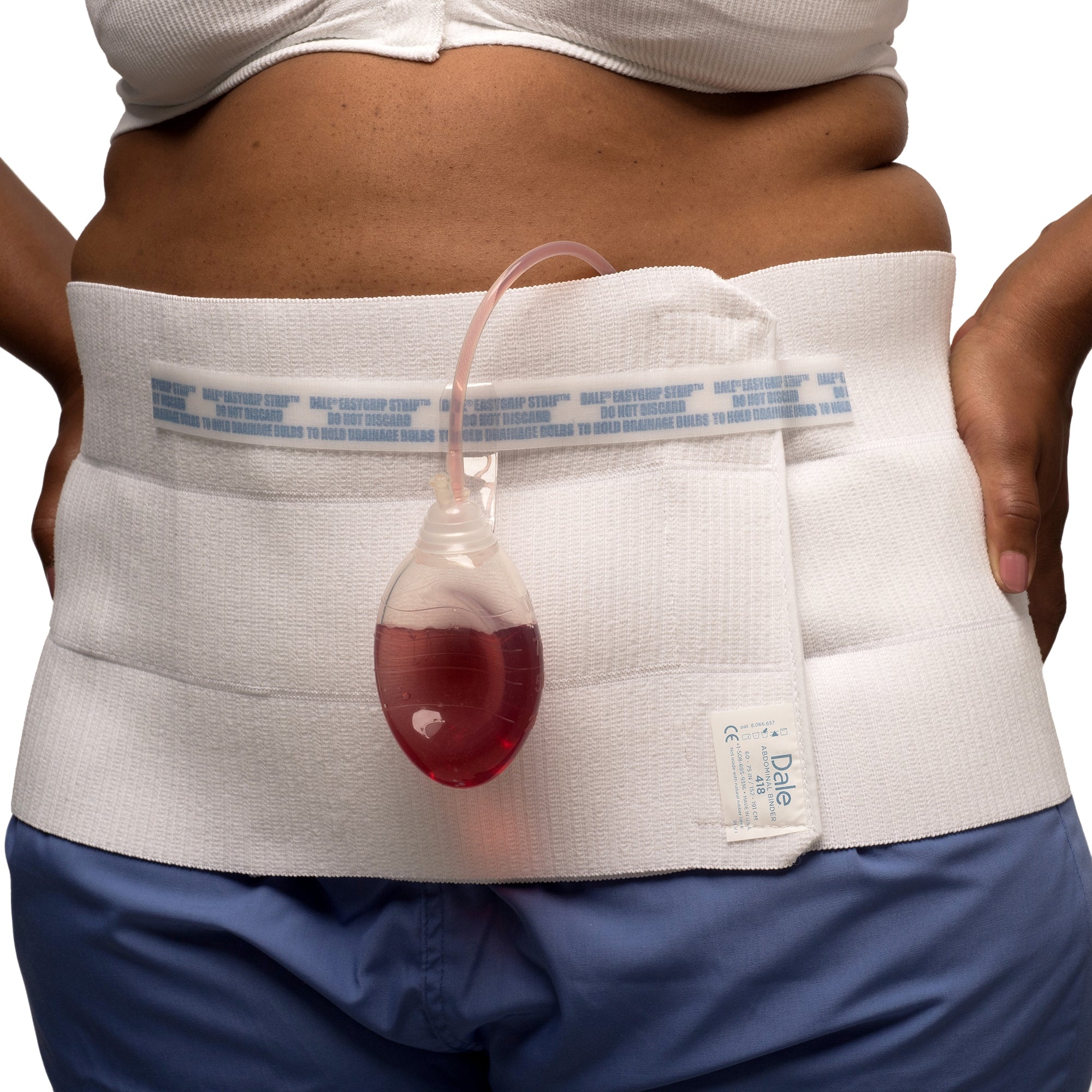 Dale® 3 Panel Abdominal Binder with EasyGrip™ Strip, 46 – 62 Inch Waist 411