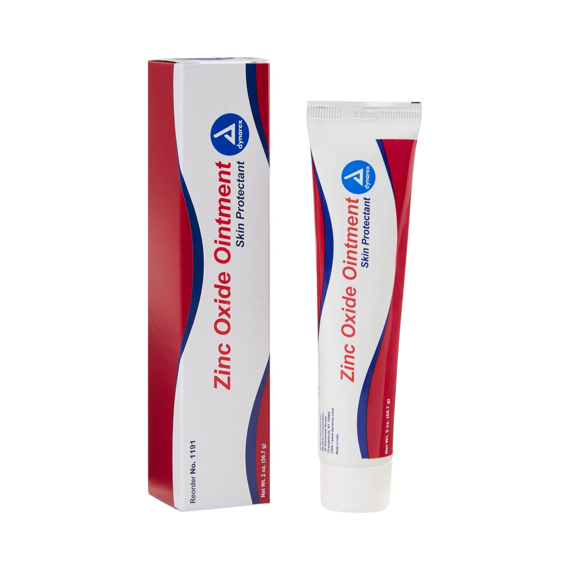 Dynarex Zinc Oxide Skin Protectant, Scented, 2 Oz Tube 1191