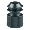 McKesson Tube Closure Polyethylene Flanged Plug Cap Black 13 mm For Use with 13 mm Blood Drawing Tubes, Glass Test Tubes, Plastic Culture Tubes NonSterile 177-118240K