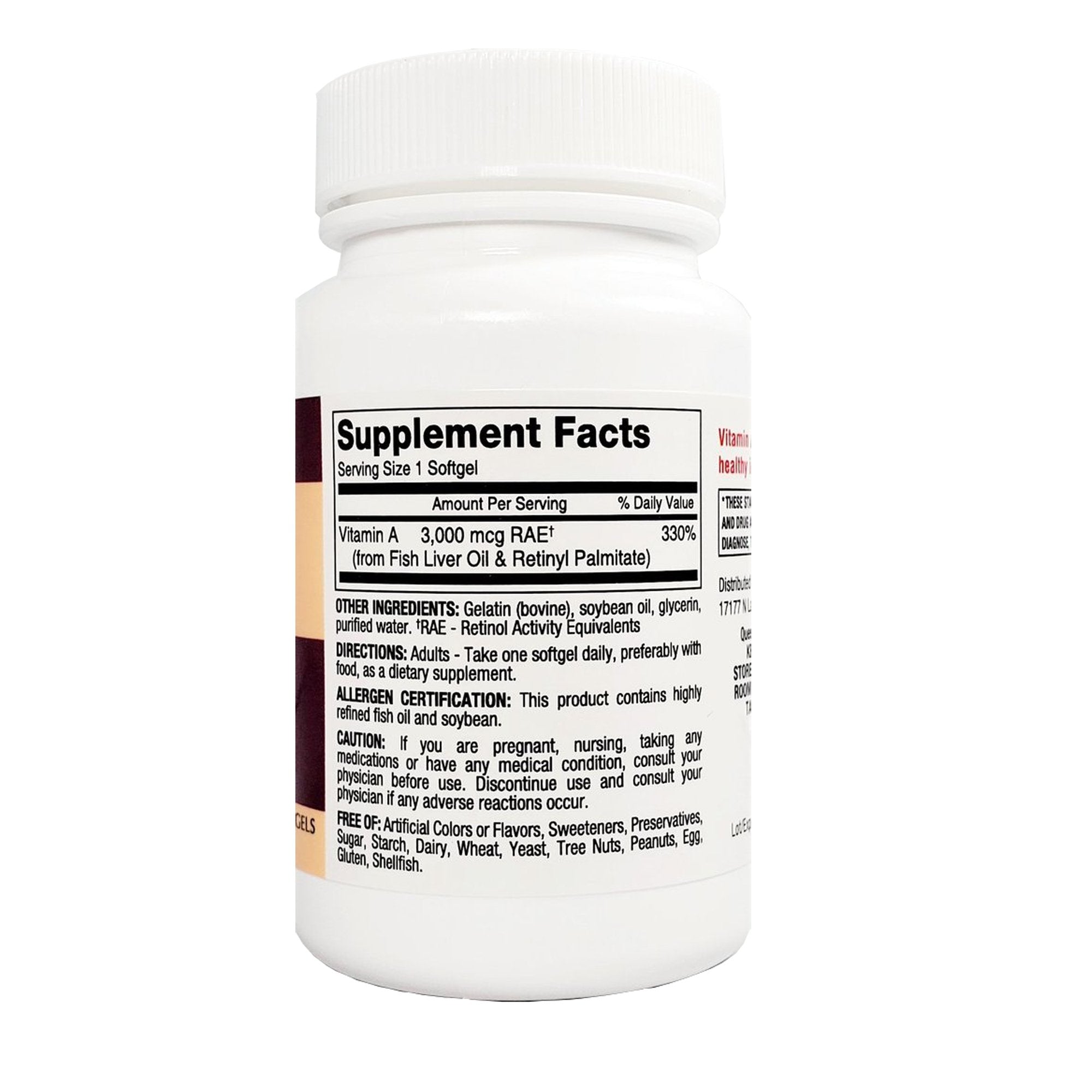 Major® Vitamin A Supplement 00904208560
