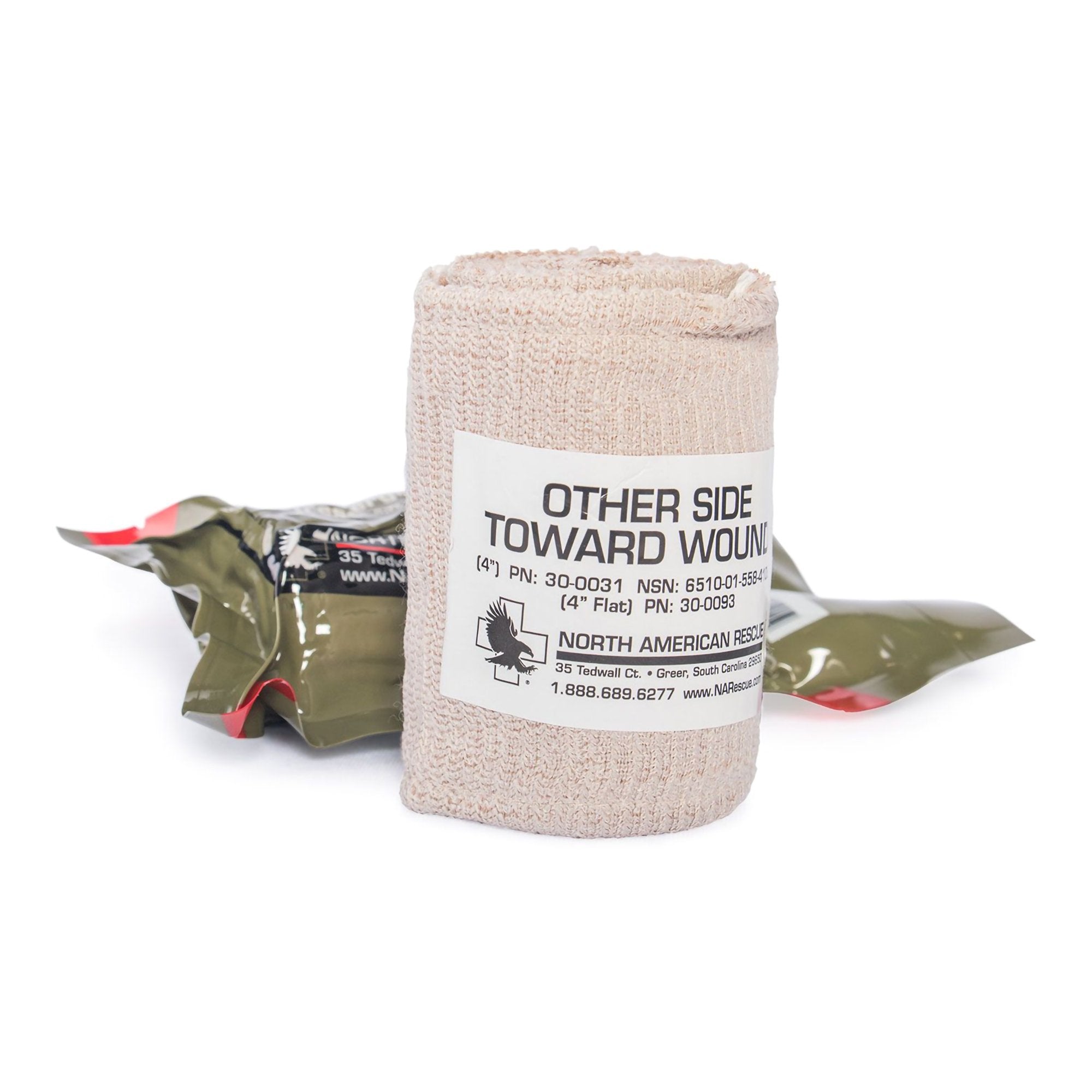 ETD™ C-Clasp Closure Trauma Dressing, 4 x 70 Inch 30-0031