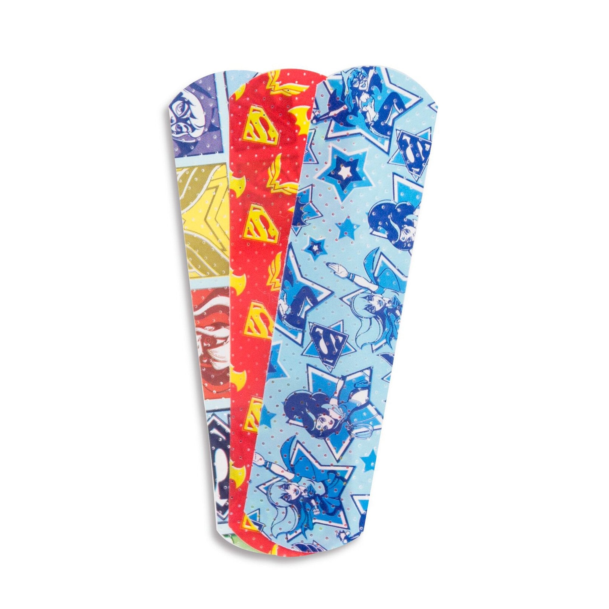 American® White Cross First Aid DC Super Hero Girls Kid Design Adhesive Strips 10859