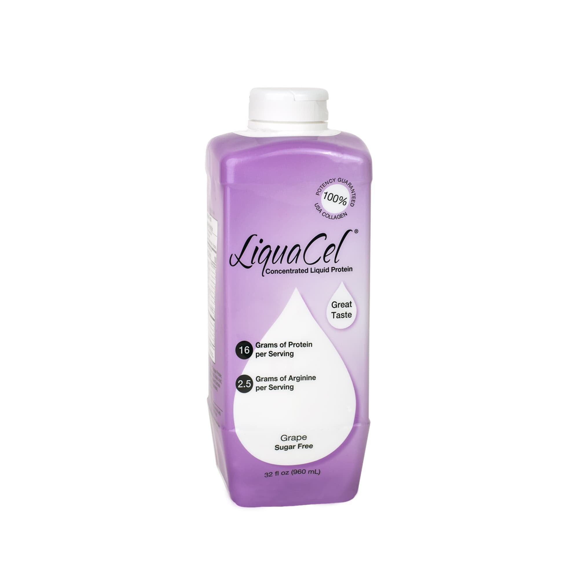 LiquaCel® Grape Concentrated Liquid Protein, 32-ounce bottle GH-94