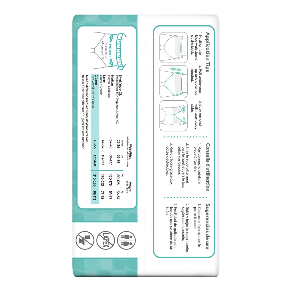 ComfortCare™ Absorbent Underwear, Extra Large 2977-100