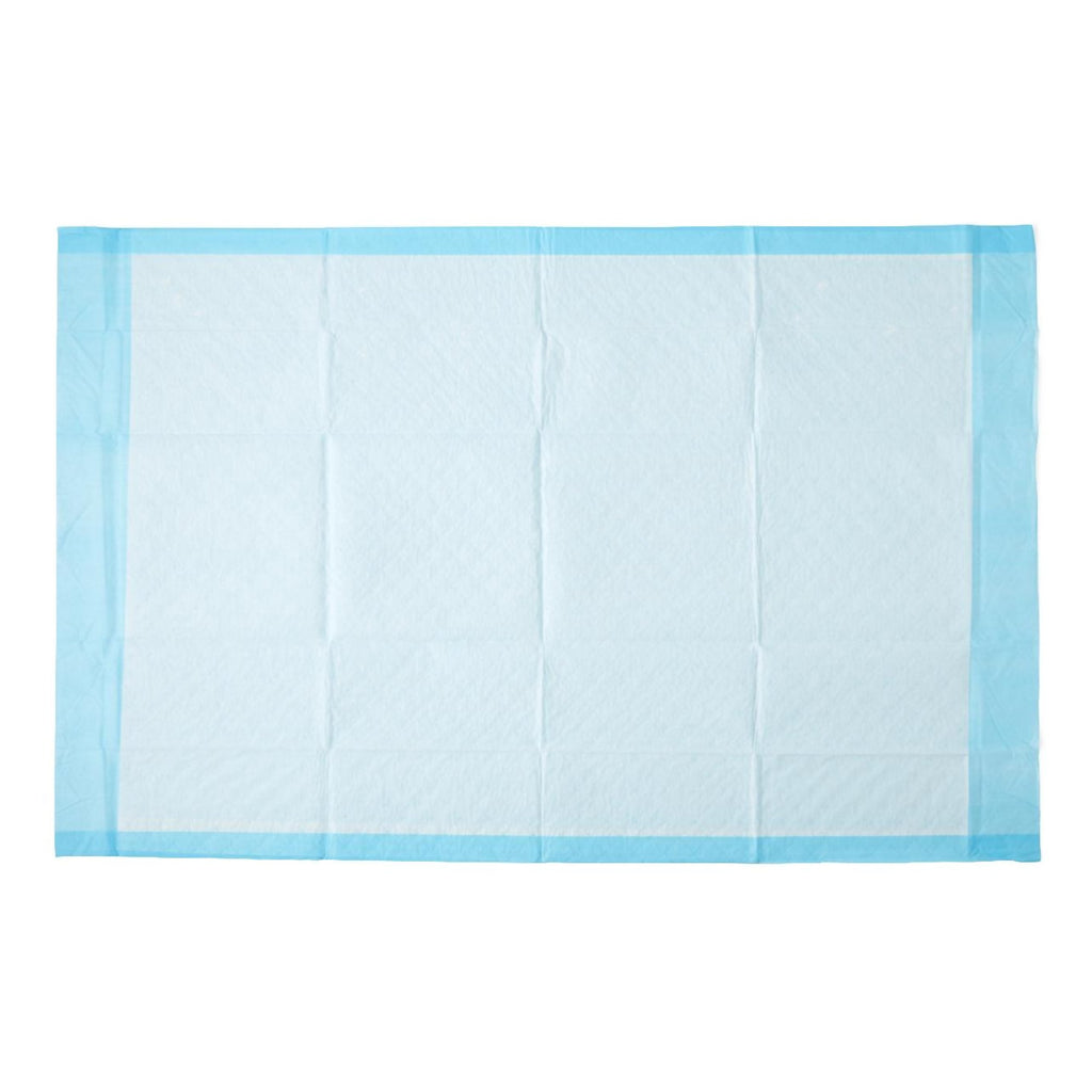 Disposable Underpad Protection Plus® 23 X 36 Inch Fluff / Polymer Light Absorbency MSC281232