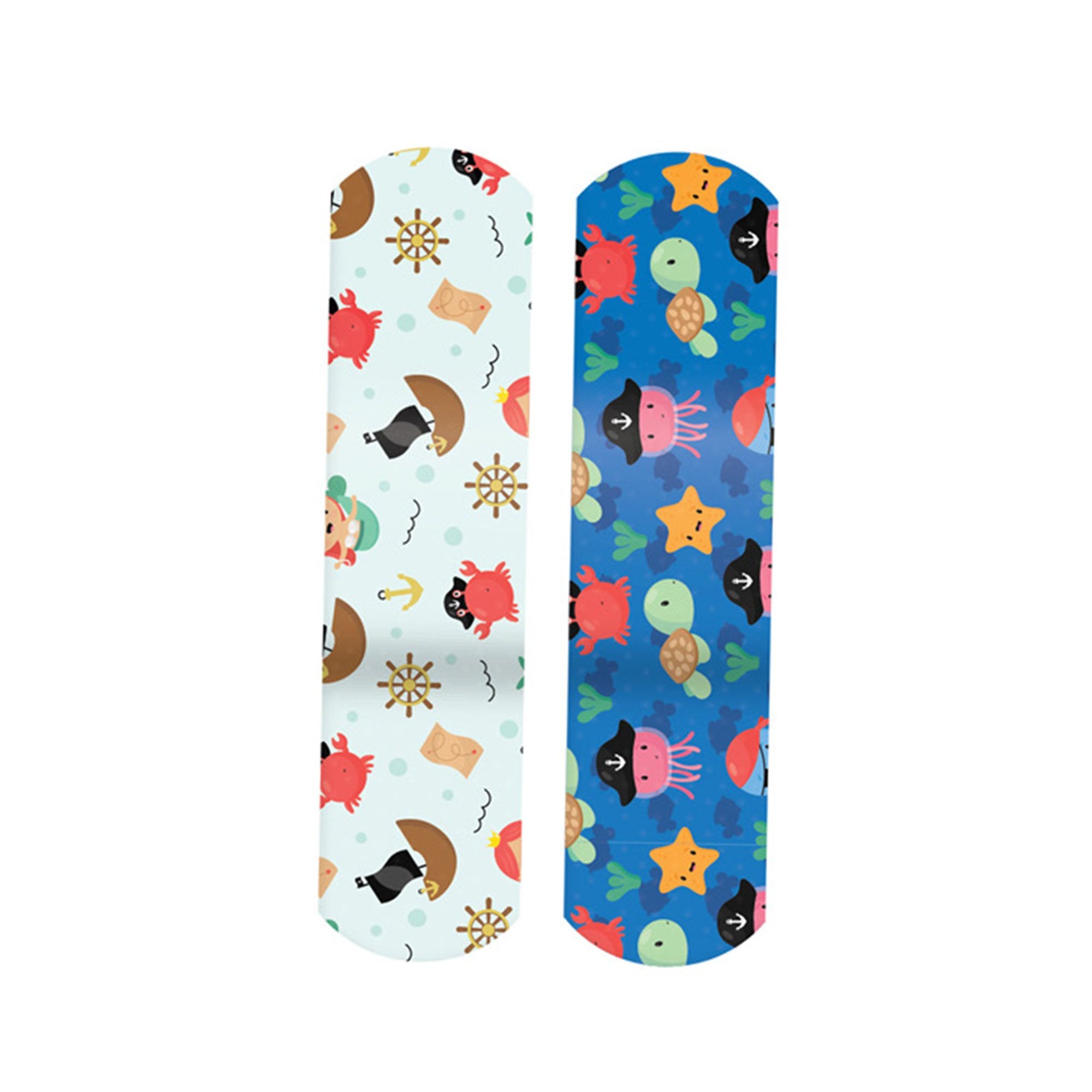 Adhesive Strip Stat Strip® Plastic Kid Design (Matey's) 3/4 X 3 Inch Sterile 16710