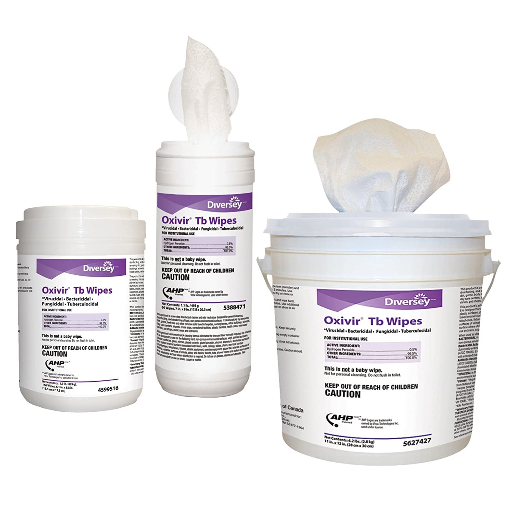 Oxivir® Tb Surface Disinfectant Cleaner Wipes, 60 ct. DVO5388471
