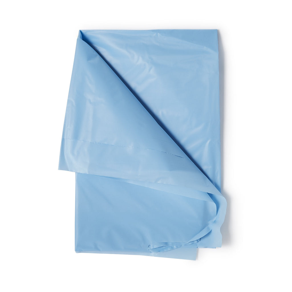 McKesson Open Back Over-the-Head Protective Procedure Gown, Universal, Blue 18-8576A