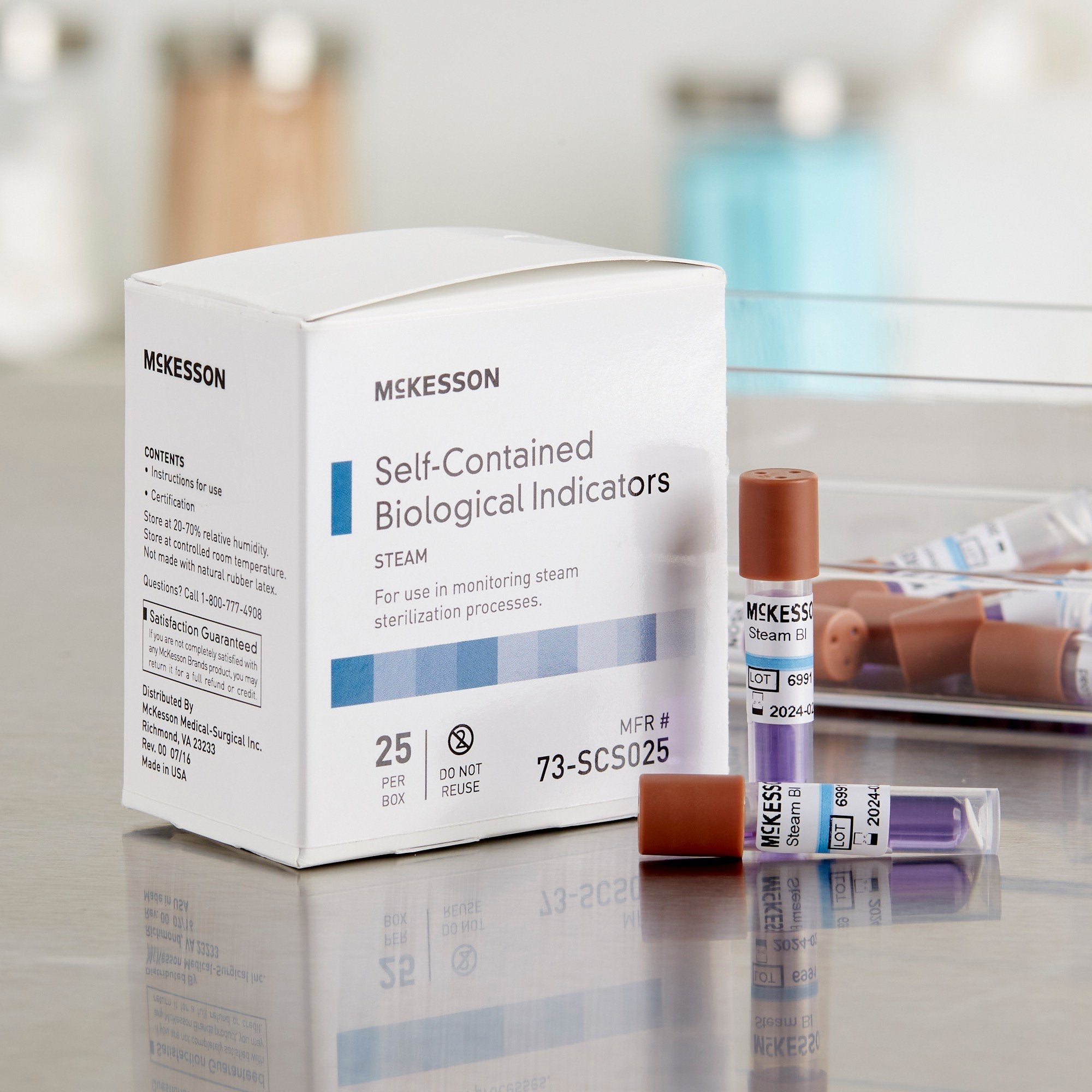McKesson Sterilization Biological Indicator Vial 73-SCS025
