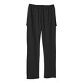 Adaptive Pants Silverts® Back Overlap 3X-Large Black Female - SV23110_BLK_3XL