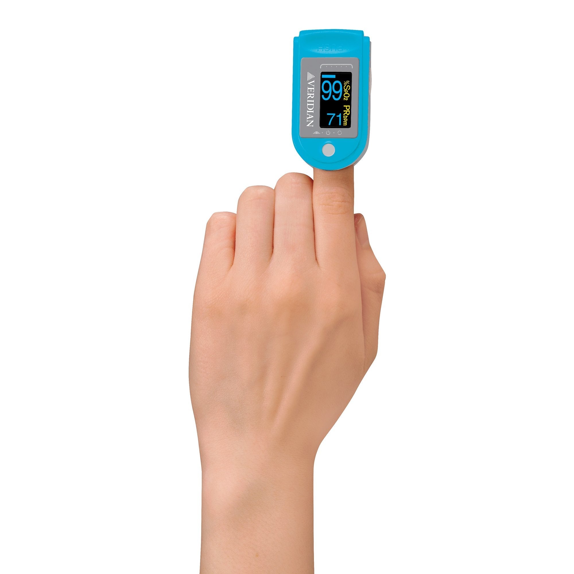 SmartHeart Fingertip Pulse Oximeter for Blood Oxygen Saturation, Deluxe 11-50D