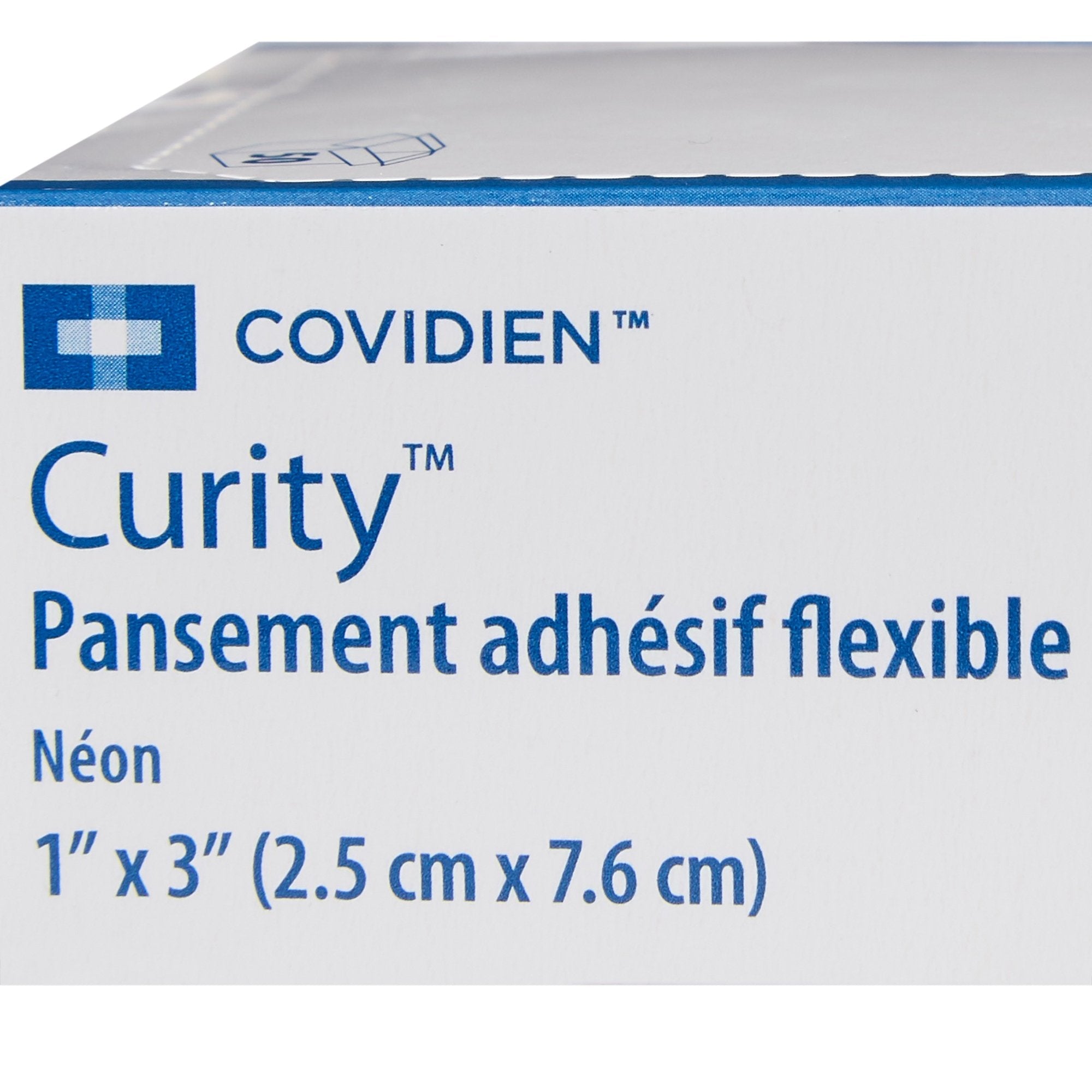Curity™ Neon Adhesive Strip, 1 x 3 Inch 44104-