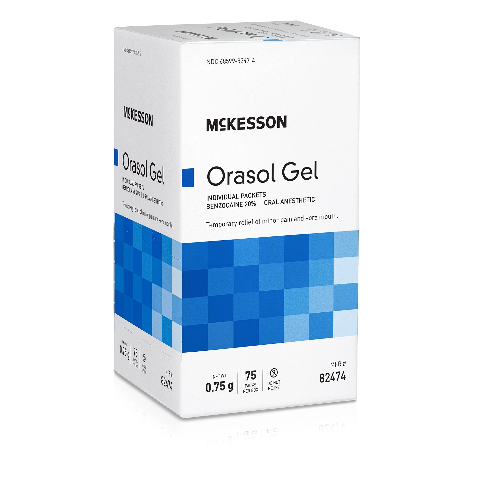 McKesson Benzocaine Oral Pain Relief 82474