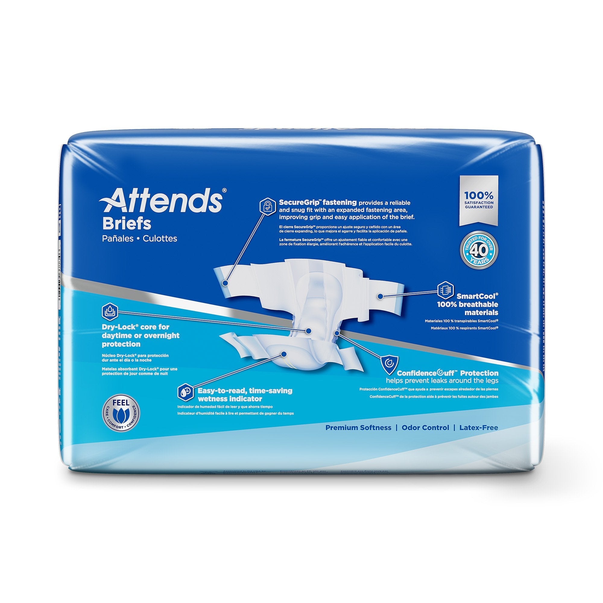 Attends® Advanced Briefs, Medium DDC20