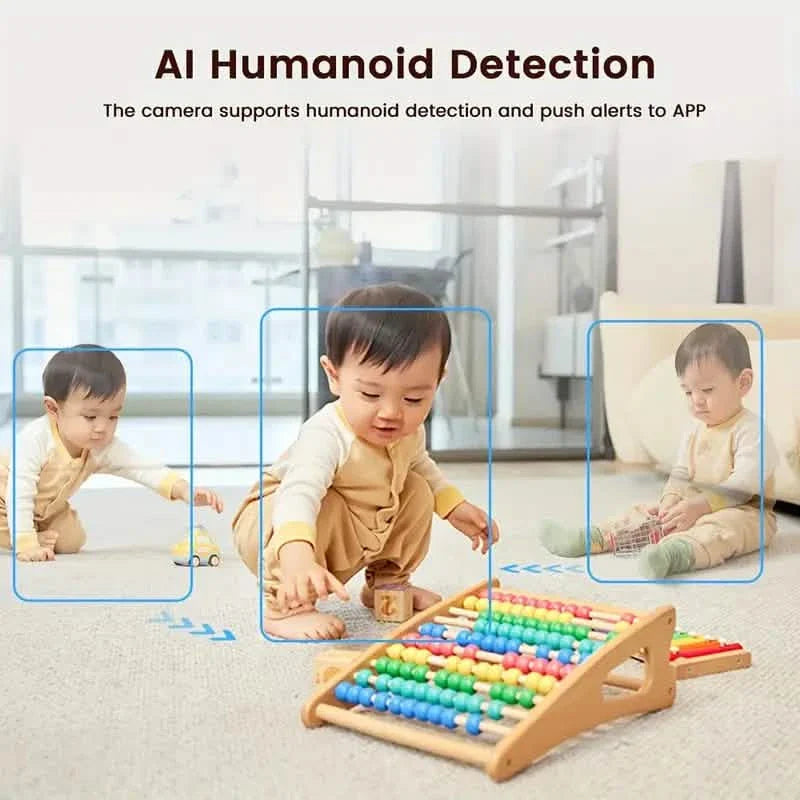 1080P Smart Indoor WiFi Camera | Two-Way Audio & Video Call + Night Vision