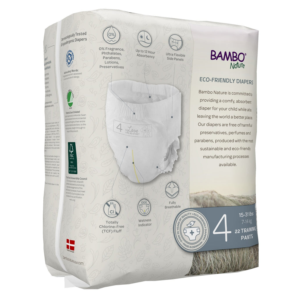 Bambo® Nature Dream Training Pants, Size 4 1000016929