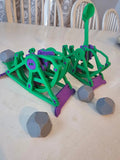 3D‑Printed Catapult Launcher (20–30 ft)