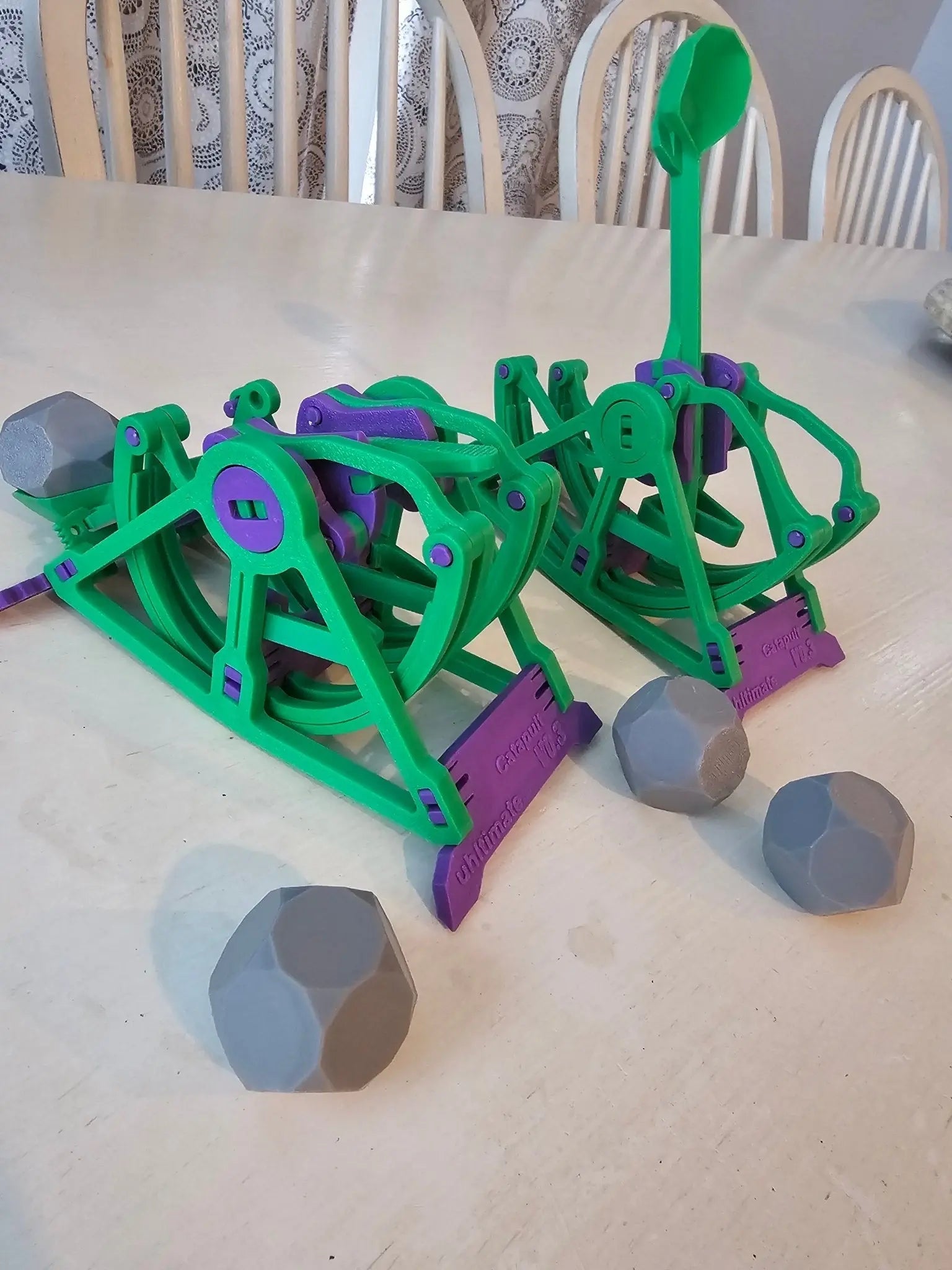 3D‑Printed Catapult Launcher (20–30 ft)