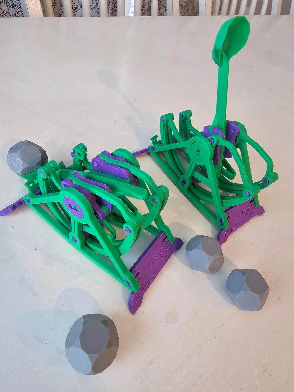 3D‑Printed Catapult Launcher (20–30 ft)