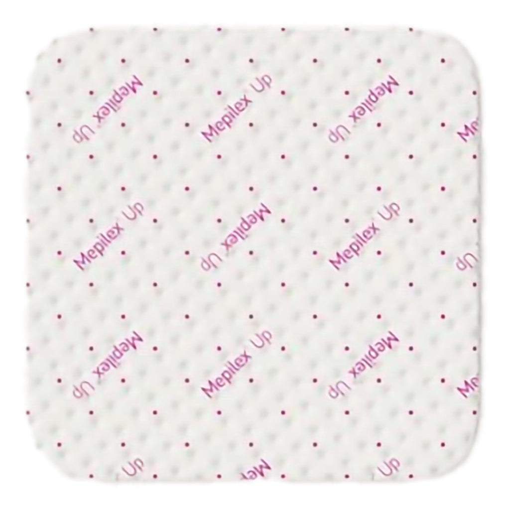 Foam Dressing Mepilex® Up 8 X 8 Inch Without Border Without Film Backing Silicone Adhesive Square Sterile 212499