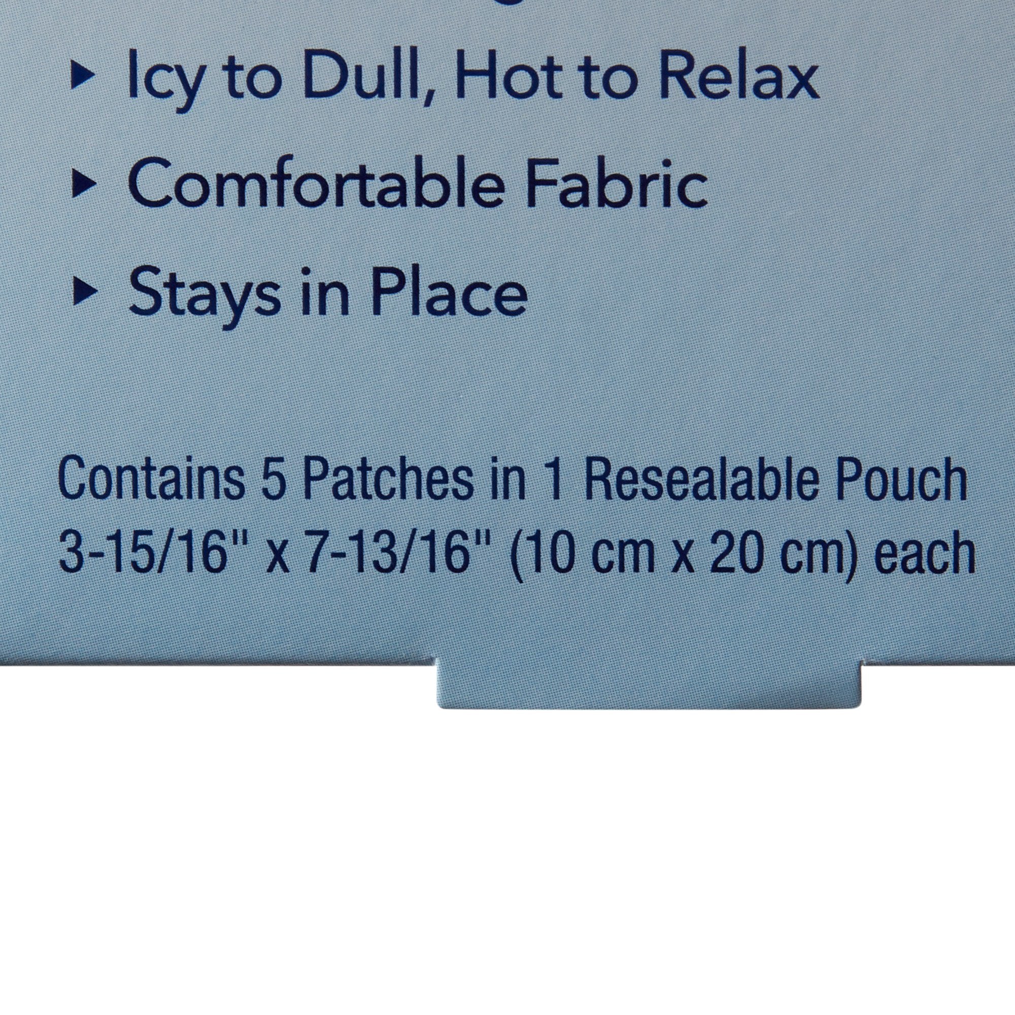Icy Hot® Original Pain Relief Patches, Large 41167004843