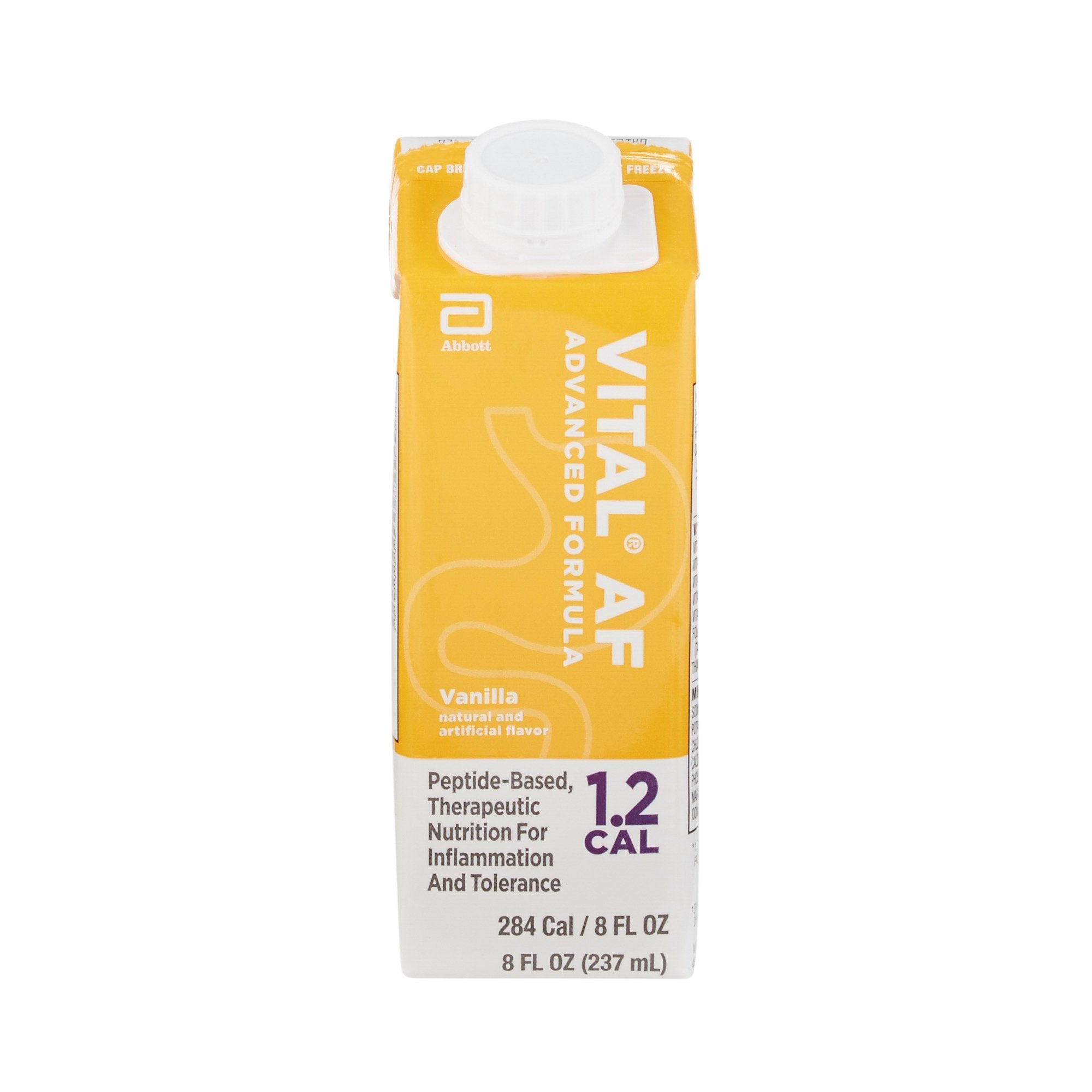 Vital AF 1.2 Cal Vanilla Peptide-Based Nutrition for Inflammation and Tolerance 64828