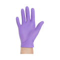 Exam Glove Purple Nitrile-Xtra™ X-Large NonSterile Nitrile Extended Cuff Length Textured Fingertips Purple Chemo Tested - 50604