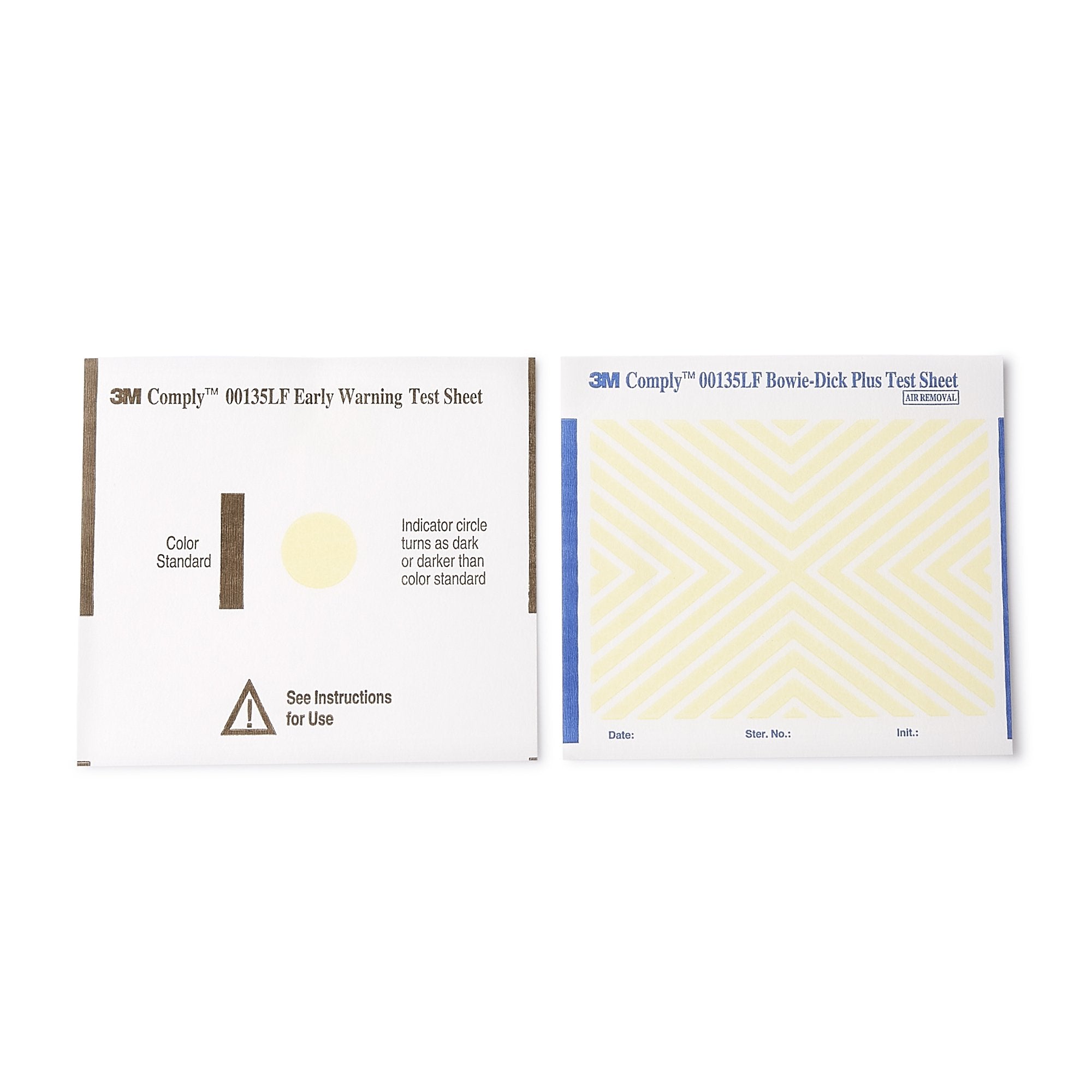 3M™ Comply™ Sterilization Bowie-Dick Plus Test Pack 00135LF