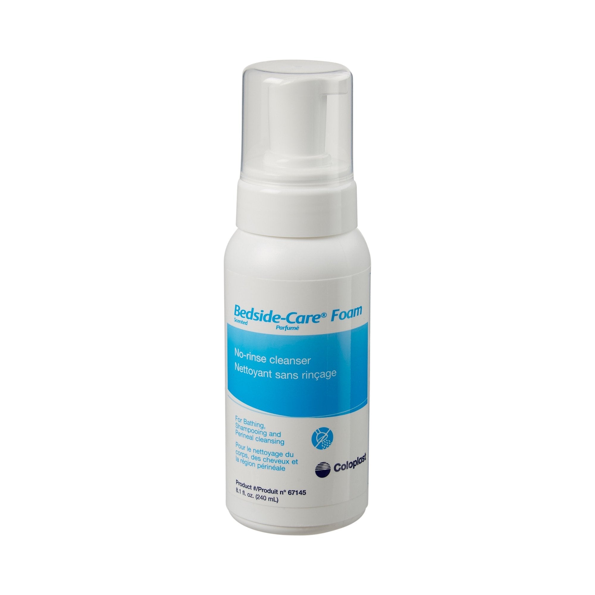 Bedside-Care® Foam Cleanser, Scented, Shampoo and Body Wash, 8.1-ounce bottle COI67145