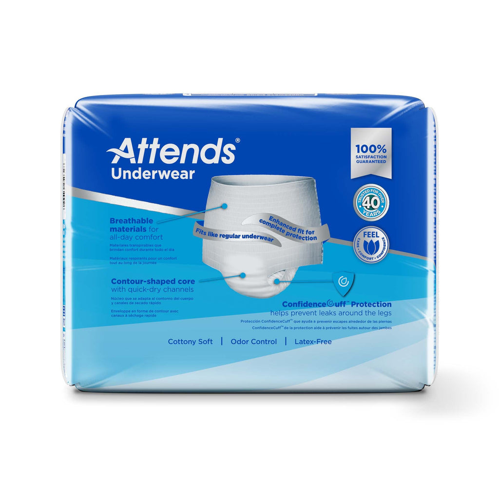 Attends® Advanced Underwear, Large APP0730