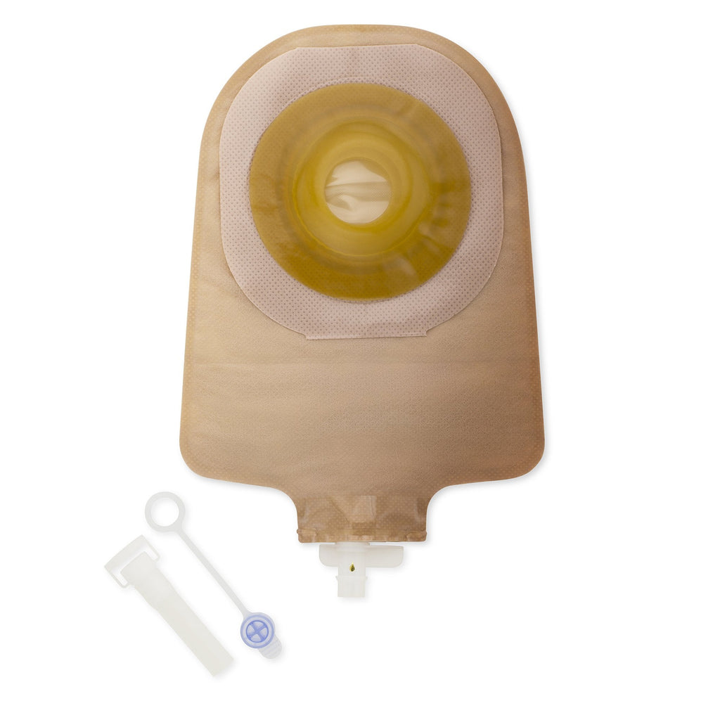 Premier™ One-Piece Beige Urostomy Pouch, Pre-cut to Fit 38 mm Stomas 8498